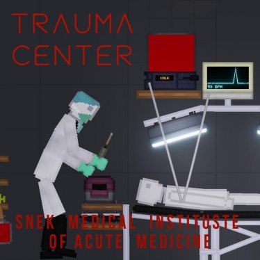Мод "Snek Medical Trauma center" для People Playground 1
