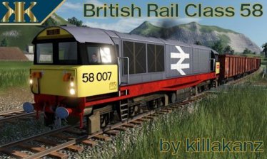 Мод «British Rail Class 58» для Transport Fever 2