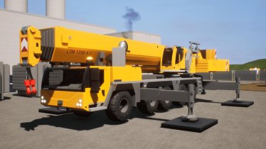 Мод "LIEBHERR LTM 1250-5_1 heavy lift version" для Brick Rigs 0