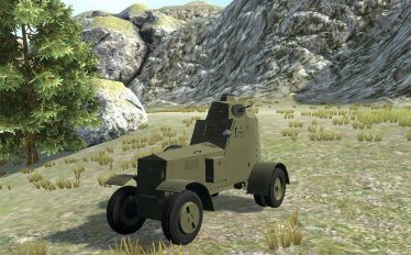 Мод «Samochód pancerny wz. 34» для Ravenfield (Build 23) 0