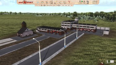 Мод "Small Firestation, 1 fireengine" для Workers & Resources: Soviet Republic 0