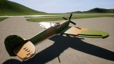 Мод "Spitfire Mk Ia" для Brick Rigs 2