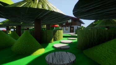 Мод "Forest island" для Brick Rigs 3