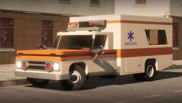 Мод "1961-1967 Takeda N3500 Ambulance" для Brick Rigs 2