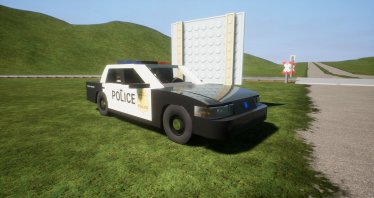 Мод "1998-2011 Ford Crown Victoria P71 Police Cruiser" для Brick Rigs 2