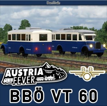 Мод "BBÖ VT60 (rail bus)" для Transport Fever 2