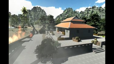 Карта «RESORT ish» для Ravenfield (Build 21) 3