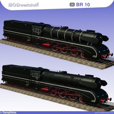 Мод «DB Class 10» для Transport Fever 2 0