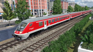 Мод "München Nürnberg Express (M-N-E) DB Regio" для Transport Fever 2