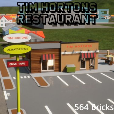 Мод "Tim Hortons Restaurant" для Brick Rigs