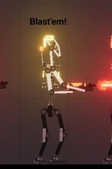 Мод "OOM battle droid commander" для People Playground