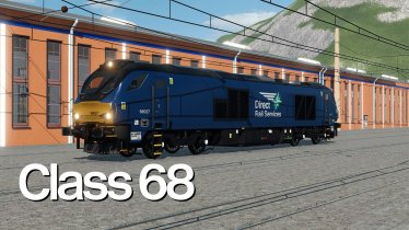 Мод «Vossloh Class 68» для Transport Fever 2