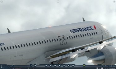 Мод «Air France Airbus A320» для Transport Fever 2 1