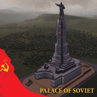 Мод "Дворец Советов" для Workers & Resources: Soviet Republic