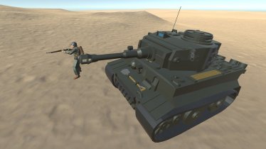 Мод «Tiger 1 Mini» для Ravenfield (Build 21) 1