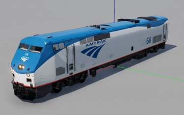 Мод «Amtrak P42 Phase V» для Transport Fever 2 0