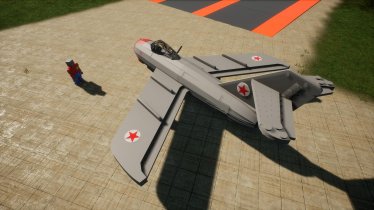 Мод "MiG-15bis" для Brick Rigs 1