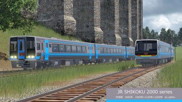 Мод «JR SHIKOKU 2000 Series» для Transport Fever 2