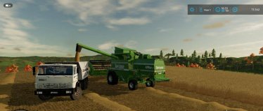 Мод "КамАЗ-55111 «Савок»" для Farming Simulator 2022
