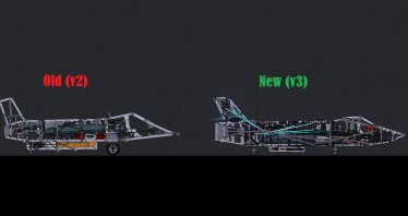 Мод "Aby's Realistic F35 Modern Fighter Jet v3" для People Playground 2