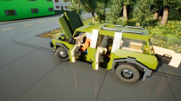 Мод "BKG Rover" для Brick Rigs 1