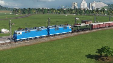 Мод «China Train 8G electric locomotive» для Transport Fever 2 1