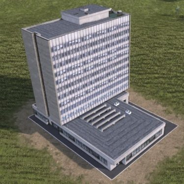 Мод "City hotel (4 stars)" для Workers & Resources: Soviet Republic