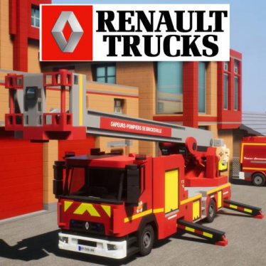 Мод "Renault Truck D EPAN de la BSPP" для Brick Rigs