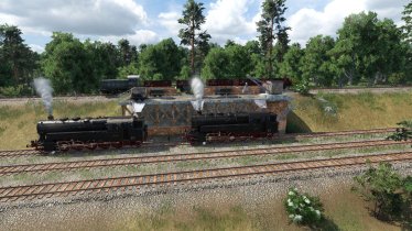 Мод "Prussian T 20/Class 95 DRG/DB/DR" для Transport Fever 2 1