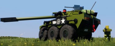 Мод "AMX-10 RC" для Brick Rigs 1