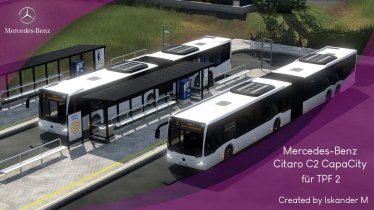 Мод «Mercedes-Benz Citaro C2 CapaCity» для Transport Fever 2