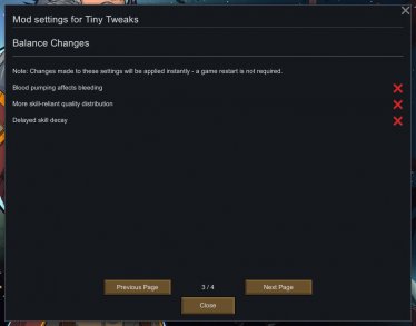 Мод «Tiny Tweaks» для Rimworld (v1.1 - 1.2) 1