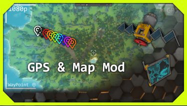 Мод "GPS & Map Mod" для Scrap Mechanic 3