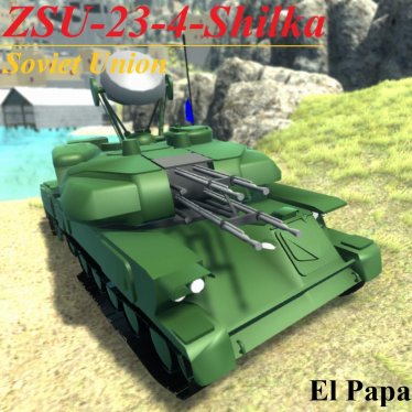 Мод «ZSU-23-4-Shilka» для Ravenfield (Build 23)