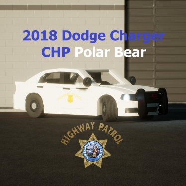 Мод "2018 Dodge Charger CHP Polar Bear" для Brick Rigs