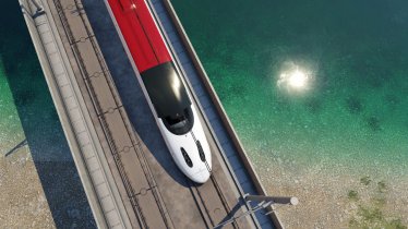 Мод «Shinkansen 800» для Transport Fever 2 3