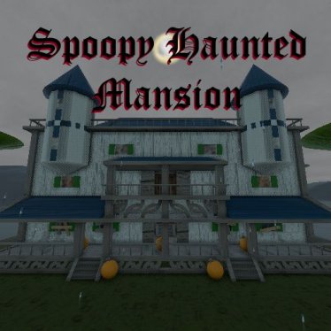 Мод "Spoopy Haunted Mansion" для Brick Rigs