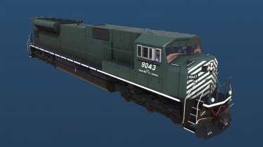 Мод «EMD SD90MAC» для Transport Fever 2 1