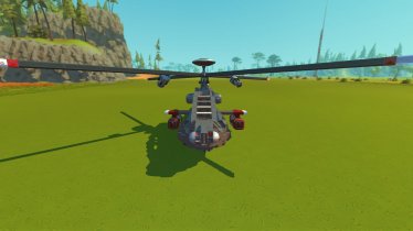 Мод "McDonnell Douglas AH-64 Apache" для Scrap Mechanic