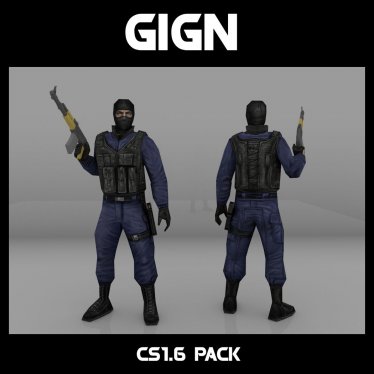 Скин «GIGN (CS1.6 Pack)» для Ravenfield (Build 20)