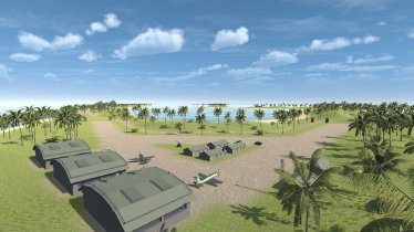 Карта «Wake Island» для Ravenfield (Build 21) 2