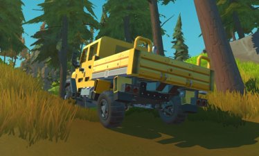 Мод "2019 Mercedes-Benz Unimog" для Scrap Mechanic 0