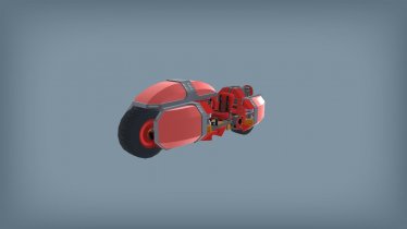 Мод "BIKE05 KANEDA" для Scrap Mechanic