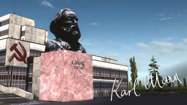 Мод "Karl Marx Statue" для Workers & Resources: Soviet Republic 3