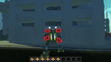 Мод "light mech Loki" для Scrap Mechanic 2