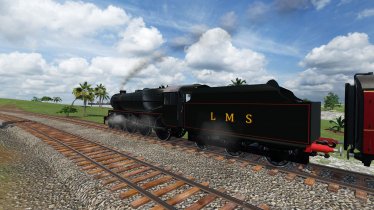 Мод «LMS 'Black 5' 4-6-0» для Transport Fever 2 0