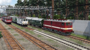 Мод «Class E 42/E 11 DR/DB/Private» для Transport Fever 2 3