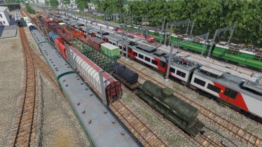 Мод «Cargo Wagons assets» для Transport Fever 2 1