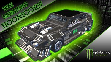 Мод "The Mustang Hoonicorn" для Scrap Mechanic