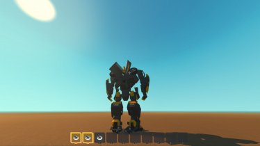 Мод "Transformers 4 Bumblebee Chevrolet Camero 1967" для Scrap Mechanic 1